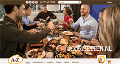 Desktop Screenshot of gourmetten.nl